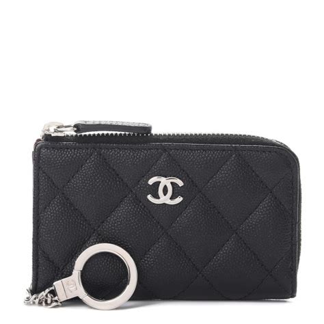 chanel carkey holder